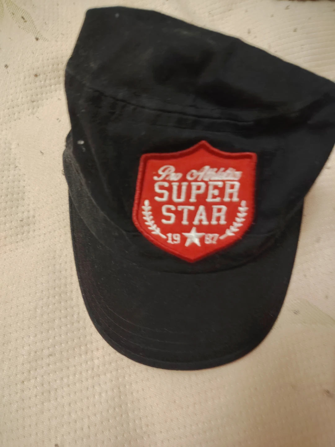 Black "Super Star" Athletic Cap - photo 2