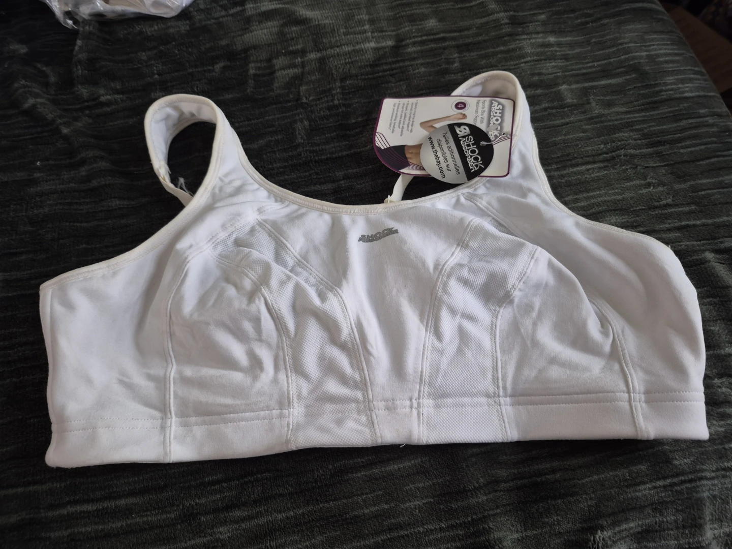 Shock Absorber White Sports Bra - 38D