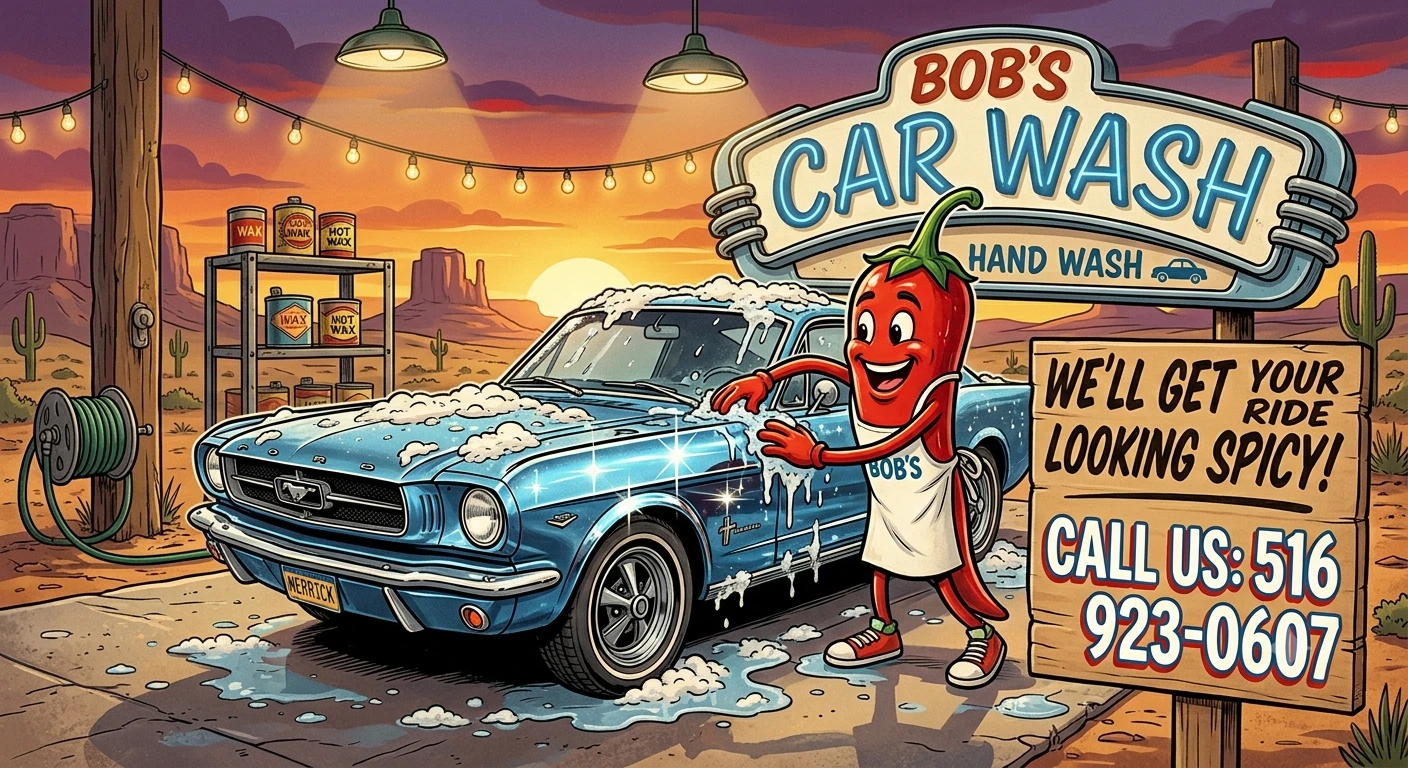 Bob's Car Wash Hand Wash Service