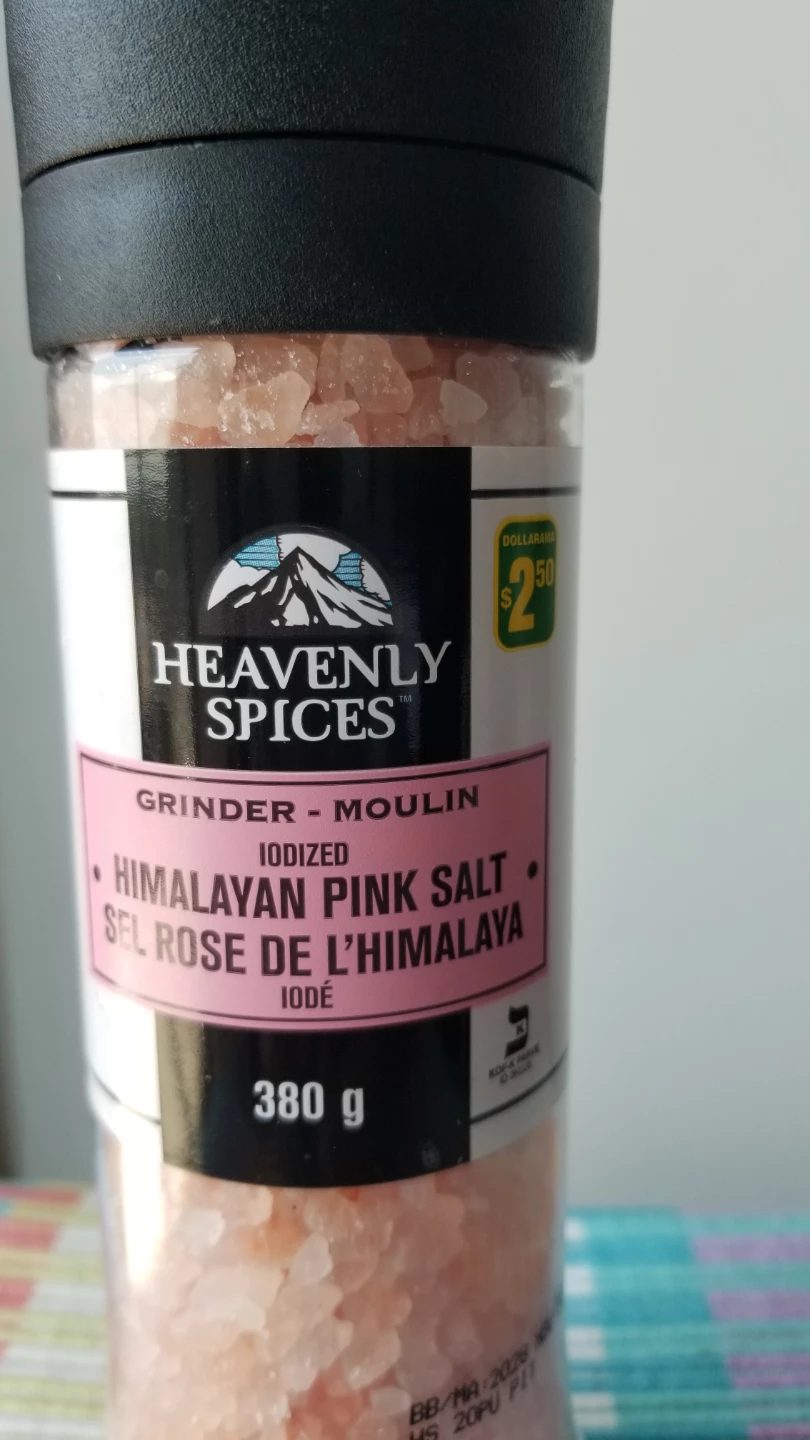 Heavenly Spices Himalayan Pink Salt Grinder - photo 2