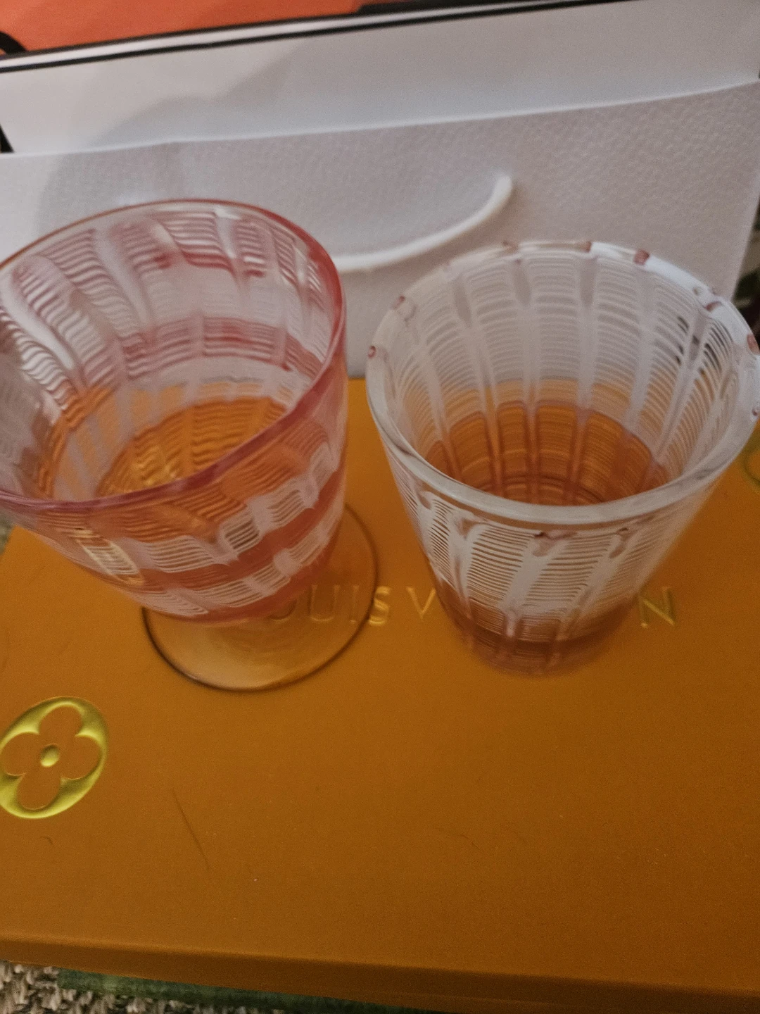 West Elm Antropolopie Fara Borosicate Glasses Set of two - photo 2