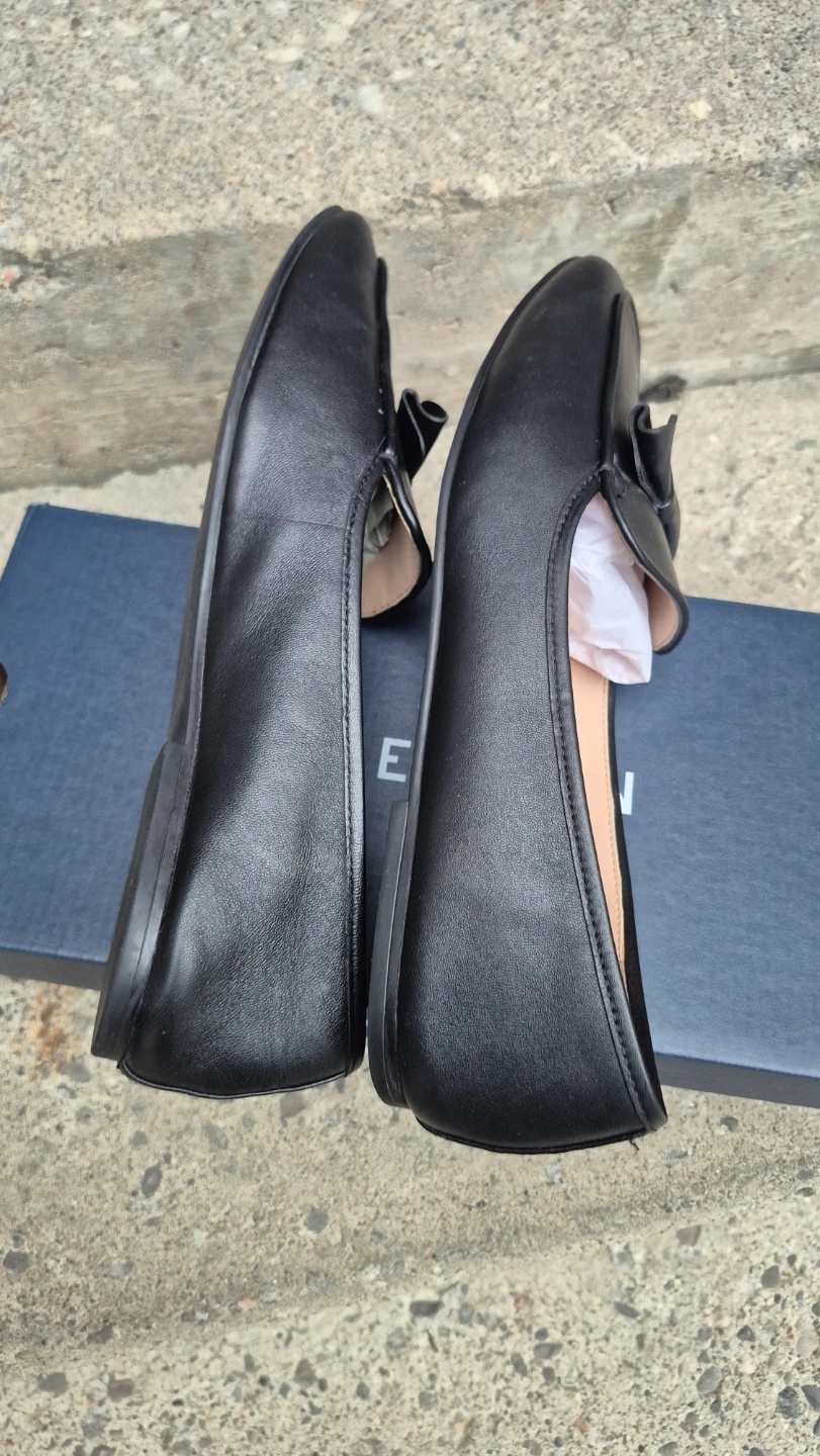 Cole Haan Black Leather Bow Loafers - photo 3