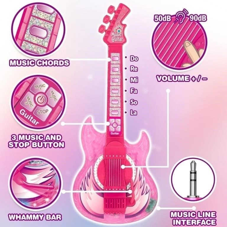 Kids Guitar and Microphone Set - photo 2