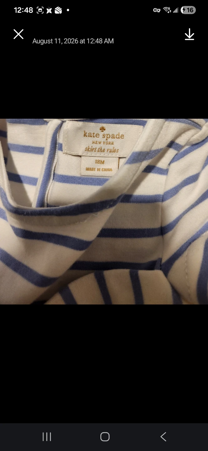 Kate Spade Baby Dress 12-18M - photo 2