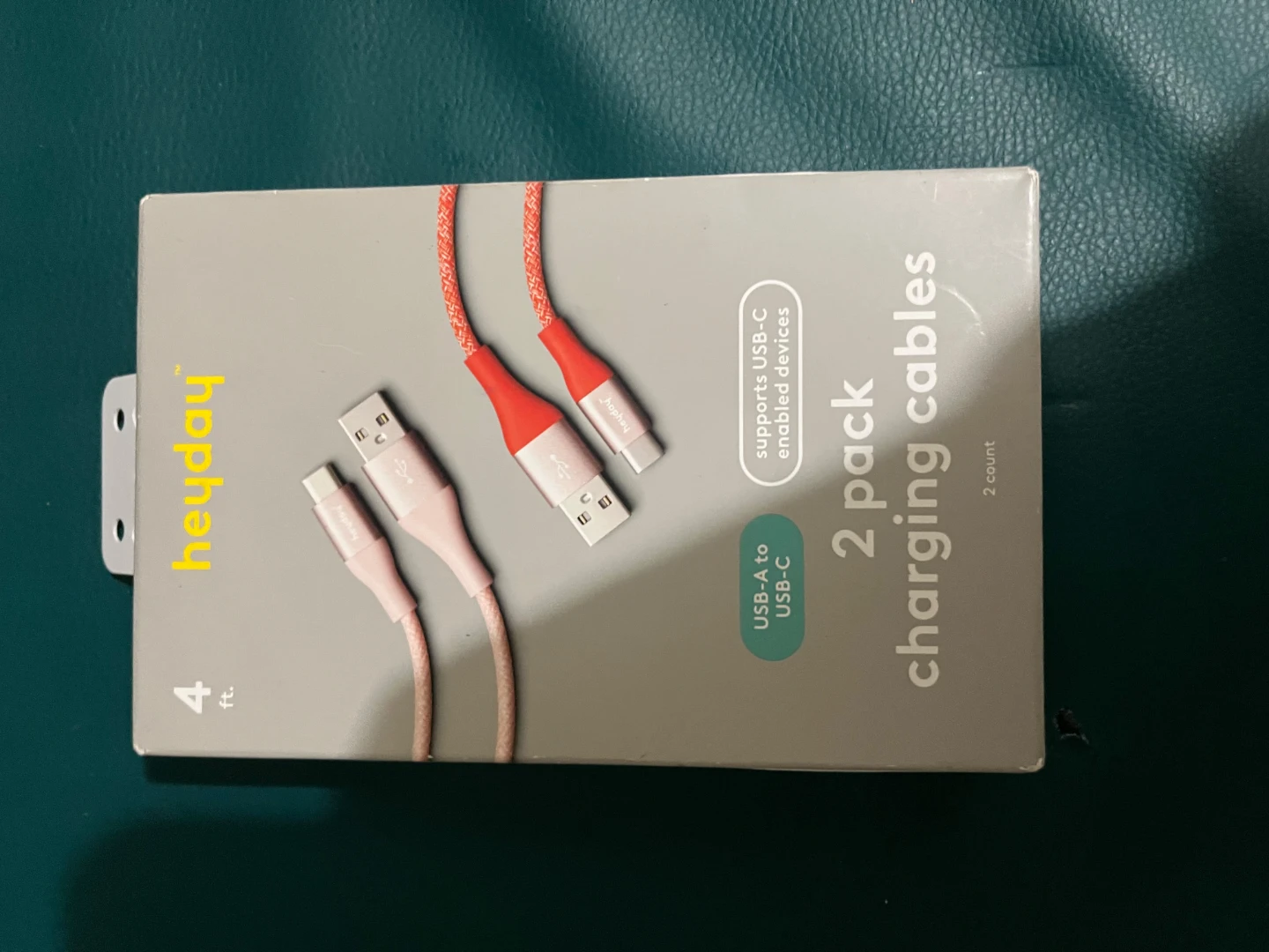 Charging Cables Hey Day Charging Cables 2pk
