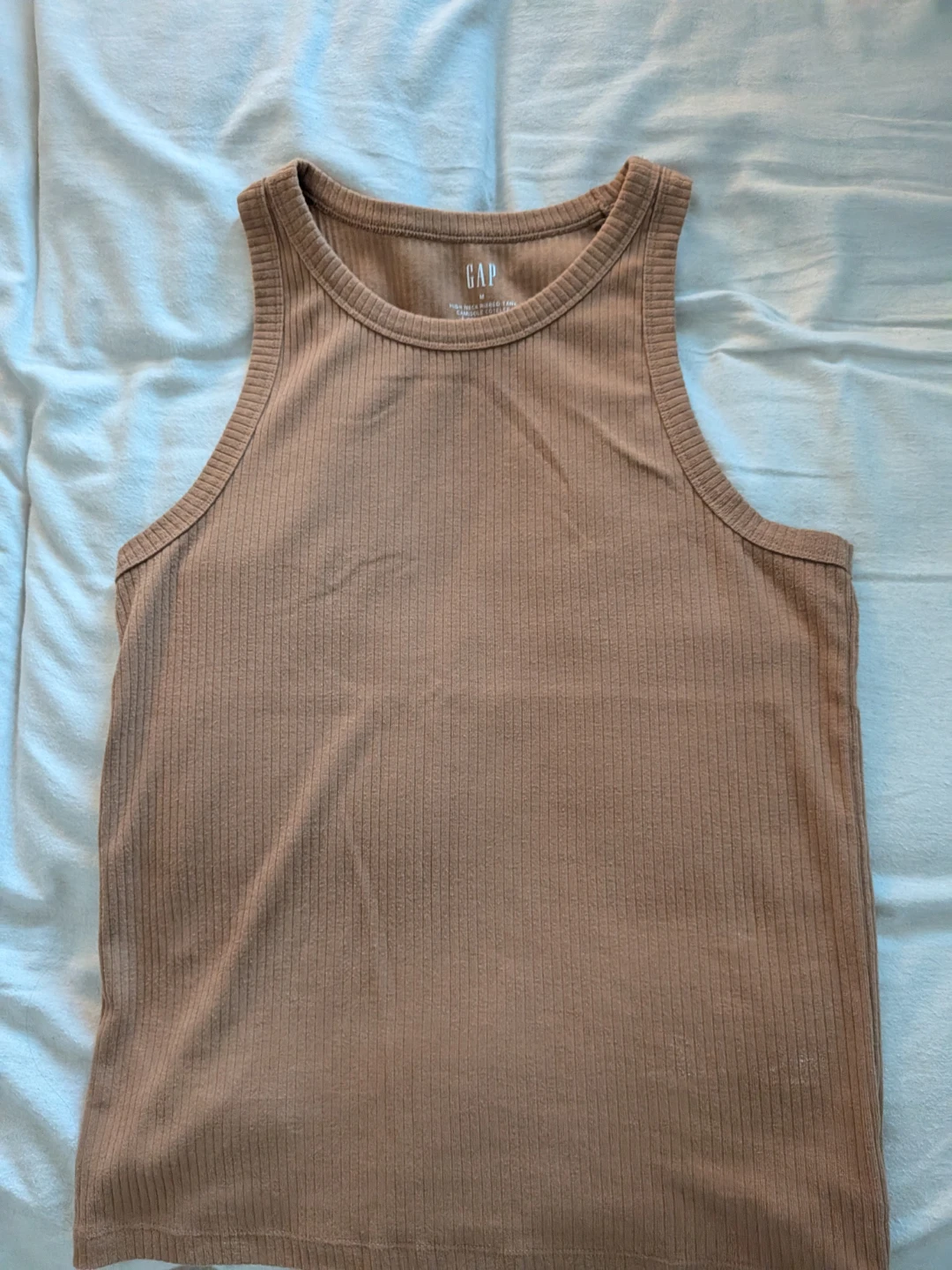 Gap High Neck Ribbed Tank Tops Set of 2 - photo 2