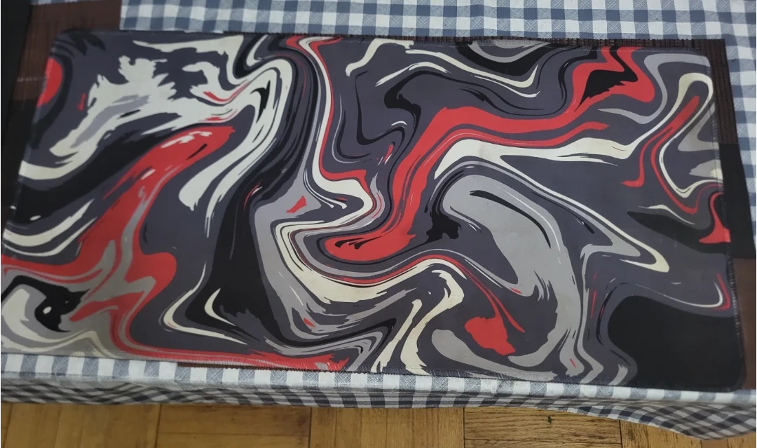 Gaming Mousepad with Swirl Design