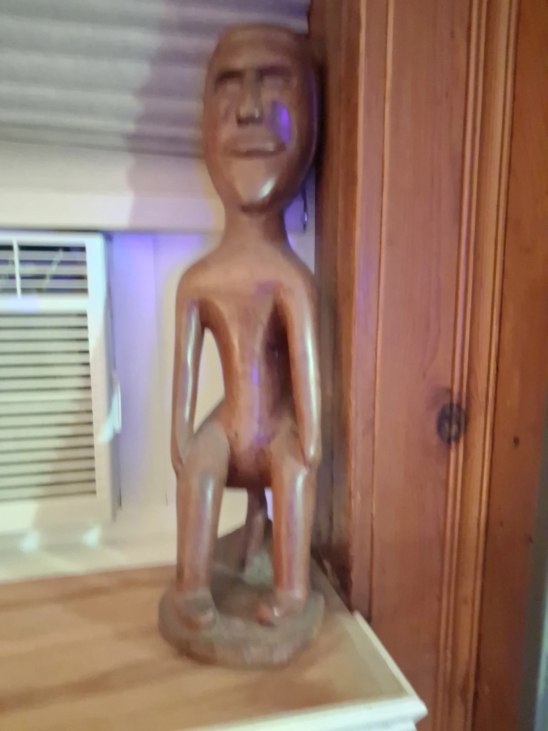 Carved Wooden Figurine