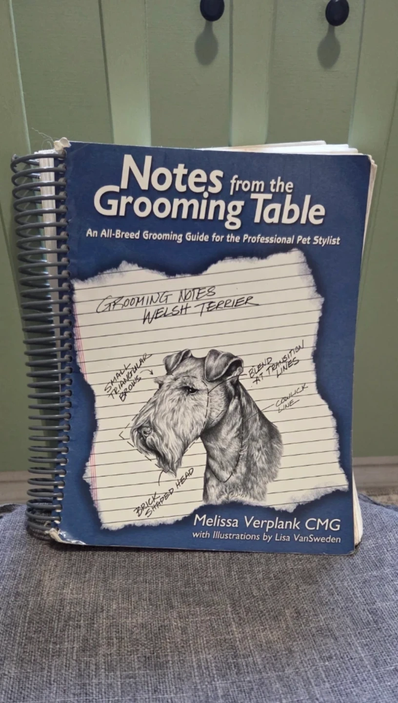 Notes from the Grooming Table Book 📚