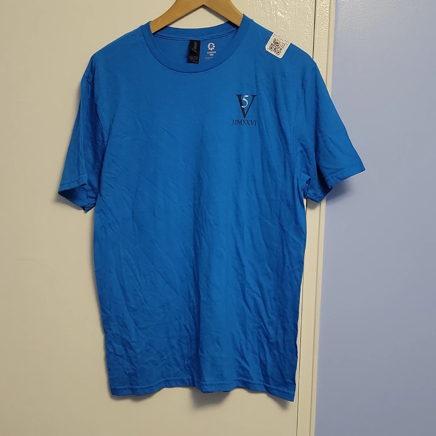 Gildan Custom Ink T-Shirt Blue Size M - photo 2
