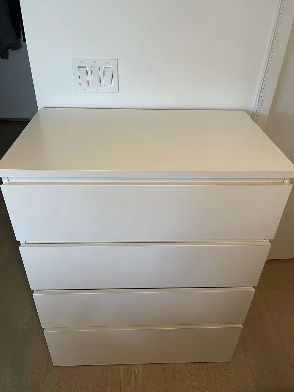 Ikea white 4-Drawer Dresser