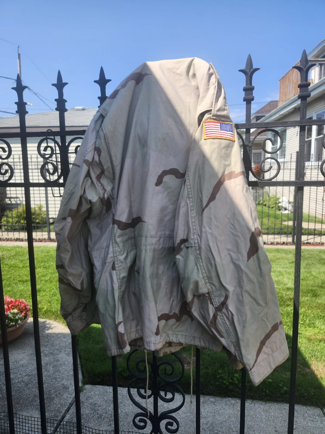 US Army Desert Camouflage Field Jacket - photo 2
