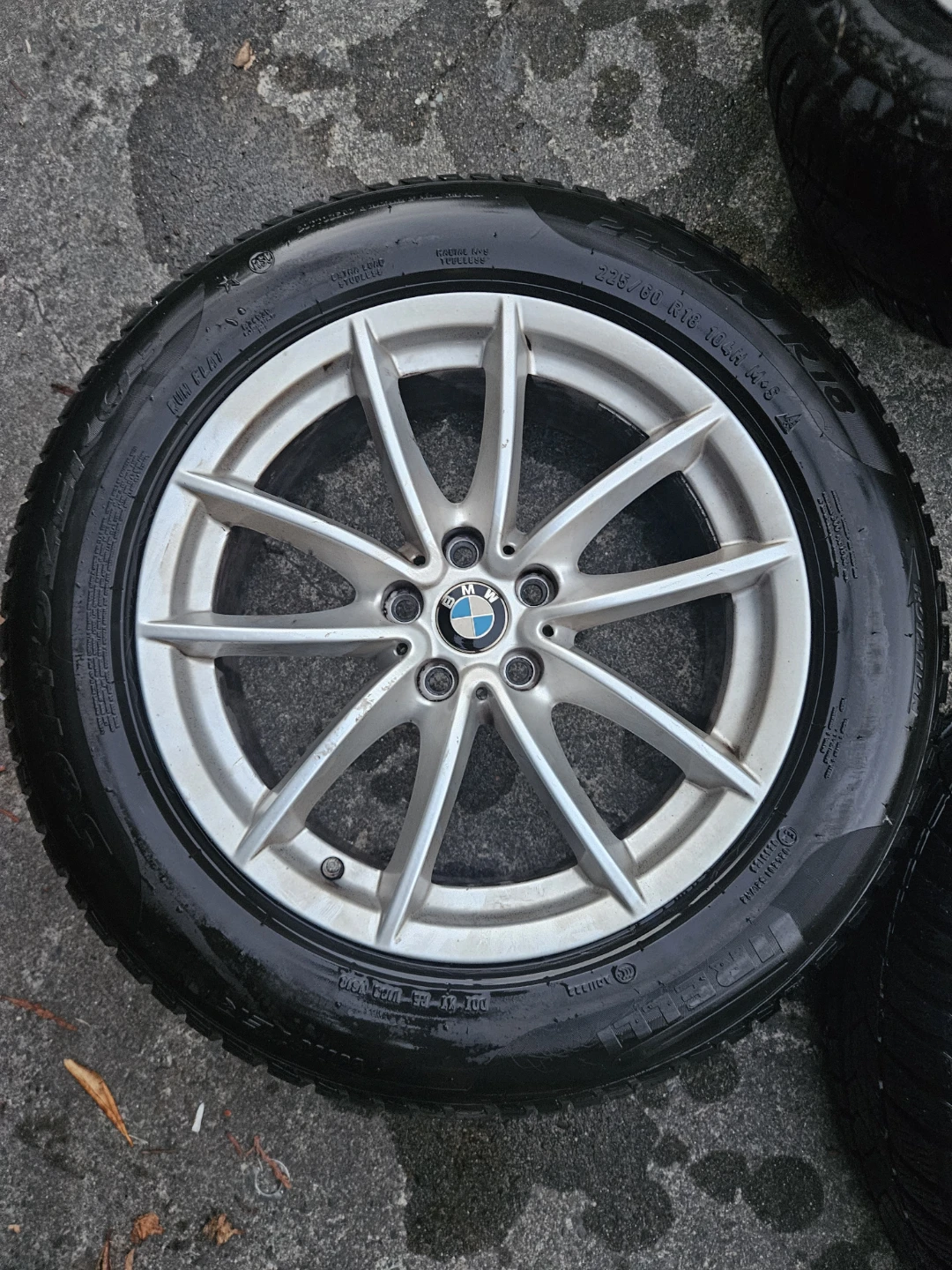 BMW Winter Tires on Rims - 225/60 R18 - photo 5