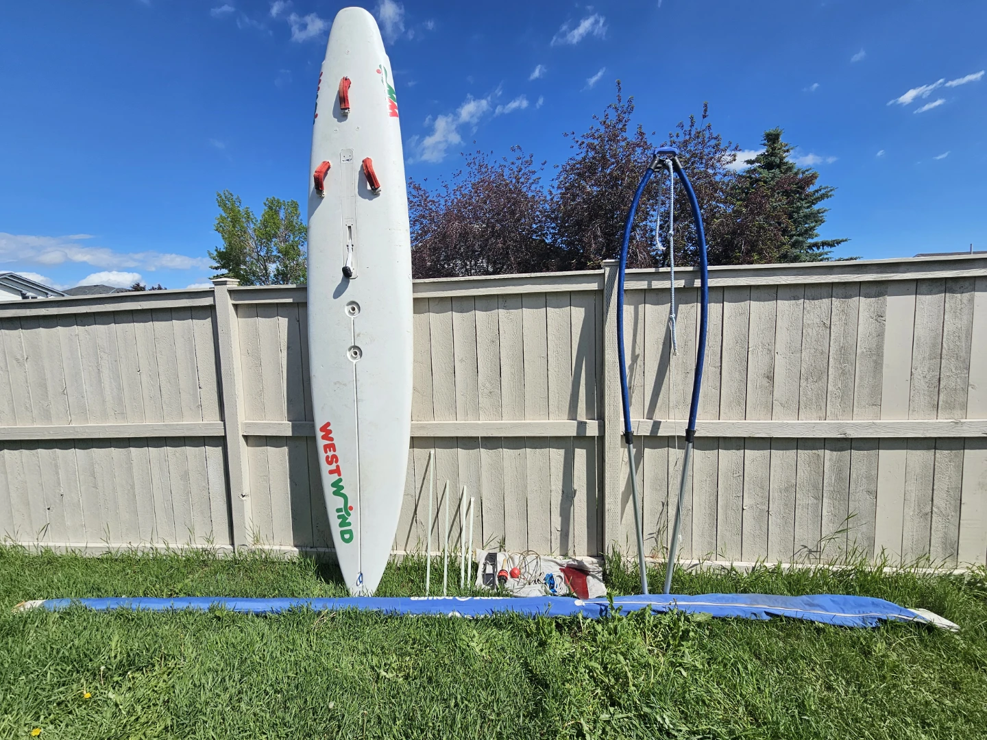 West Wind Windsurf Board Package