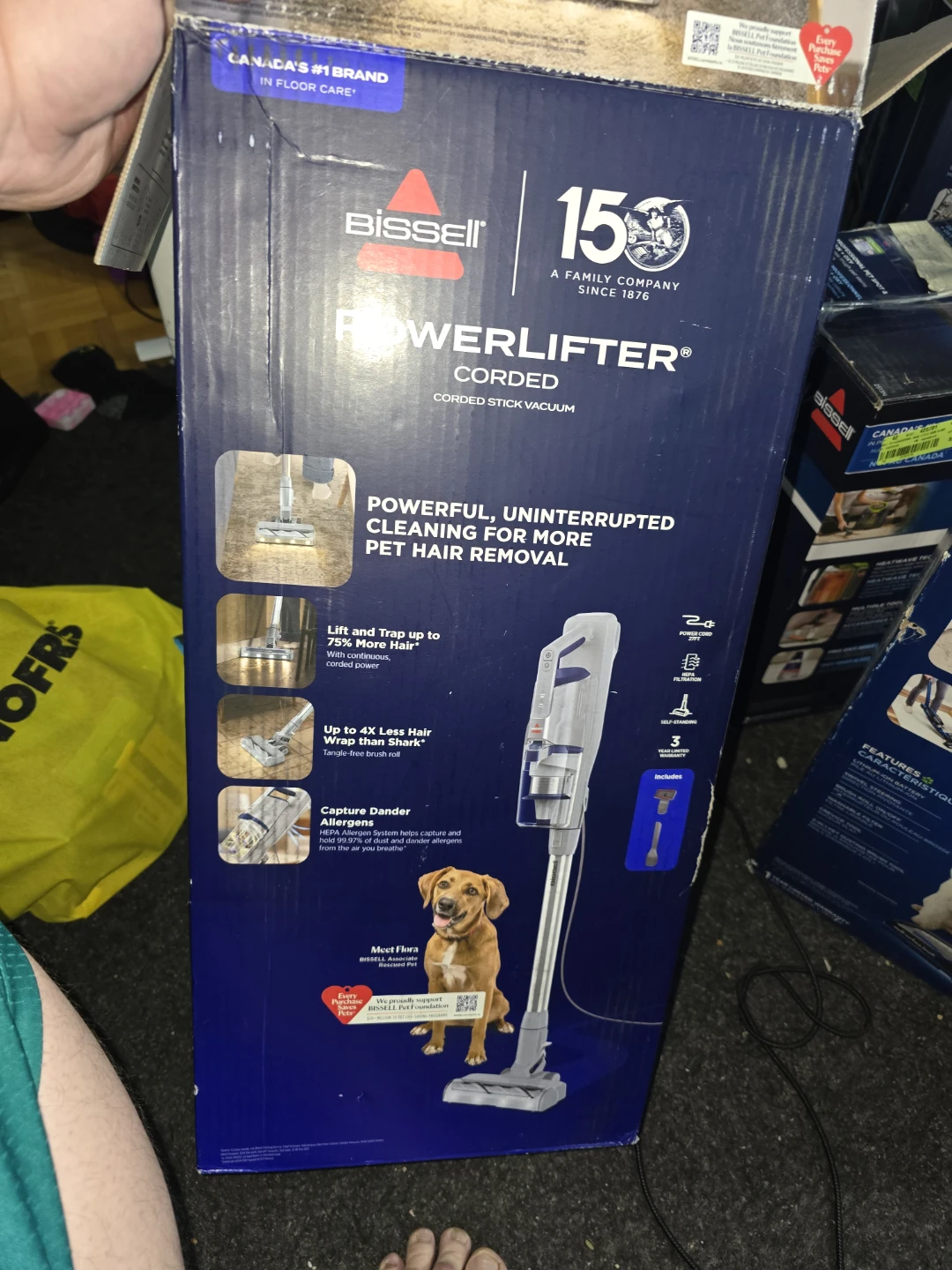 BISSELL PowerLifter Corded Stick Vacuum - photo 3
