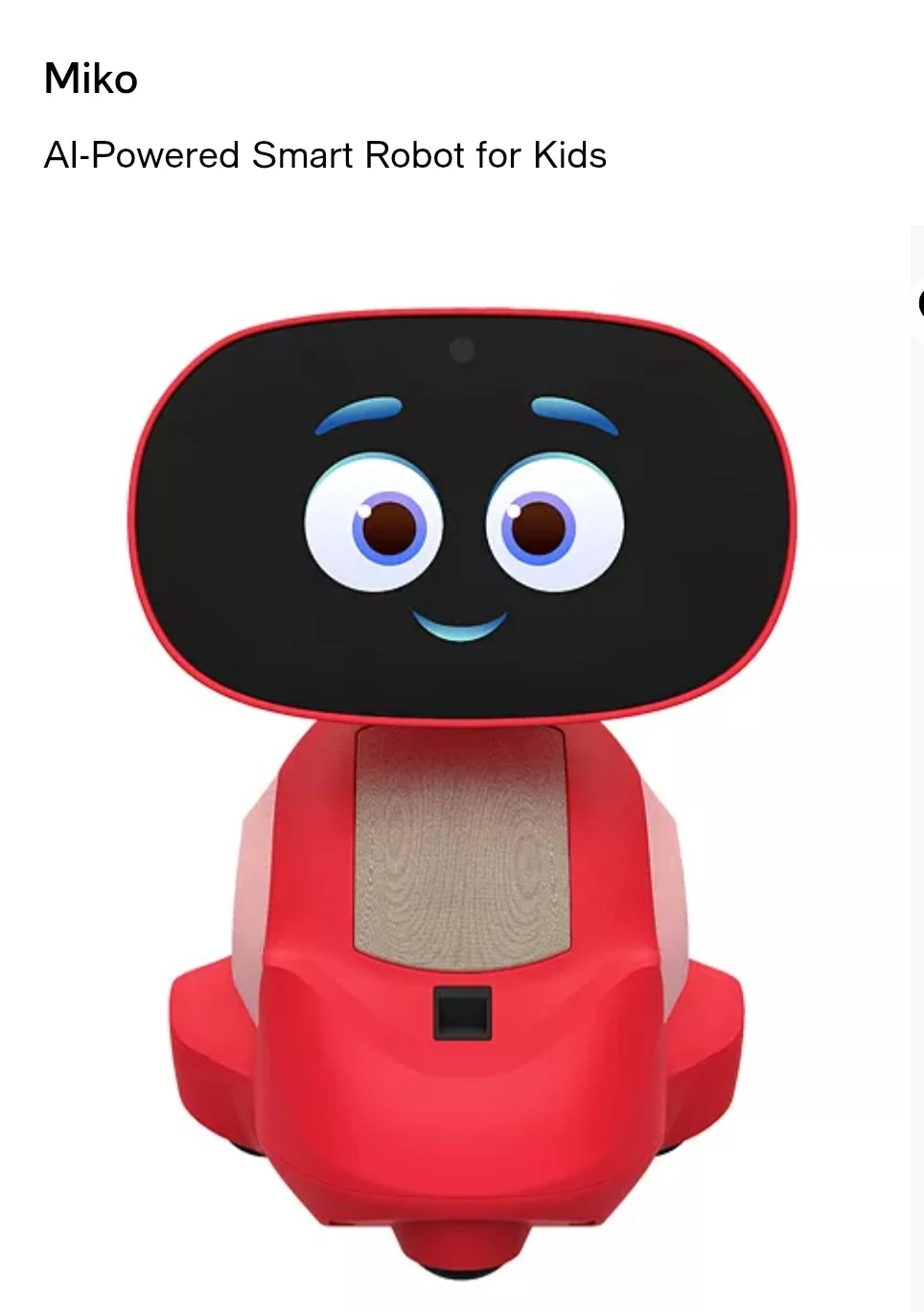 Miko 3 AI Powered Smart Robot for Kids