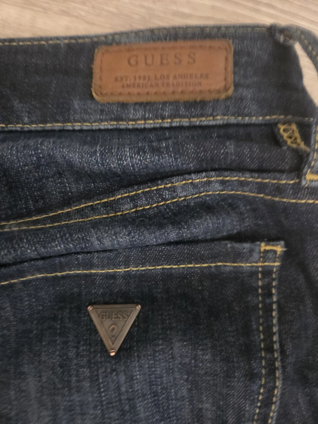 Guess Boot Mid denim jeans in dark blue - photo 4