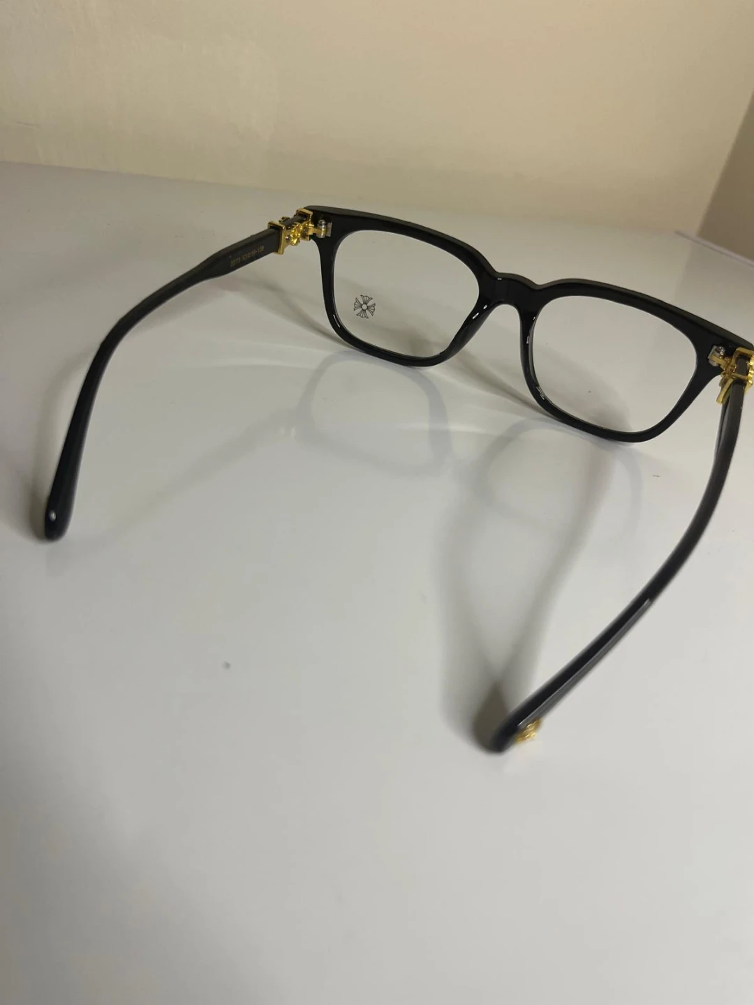 Chrome Hearts Glasses - Black with Gold Detailing - photo 5