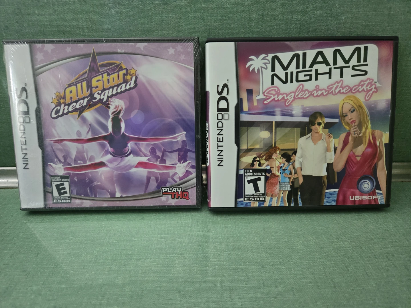 NINTENDO DS * Two Games - Miami Nights/All Star Cheer Squad