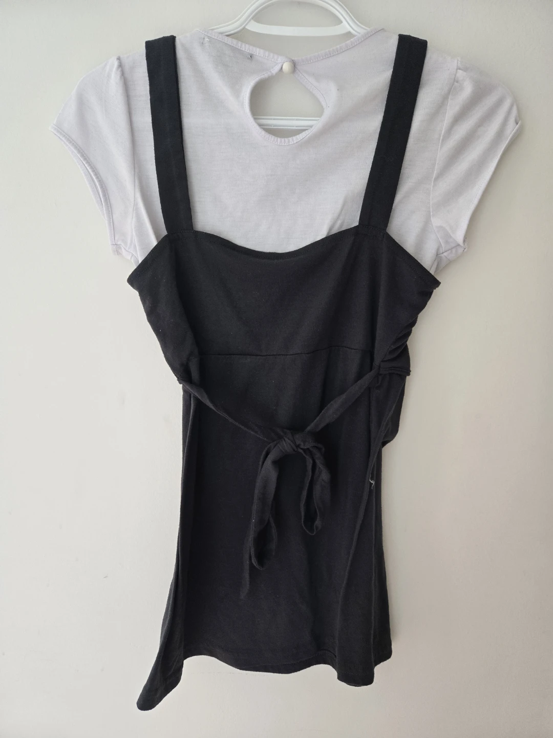 Pinafore and white top - Small - photo 2
