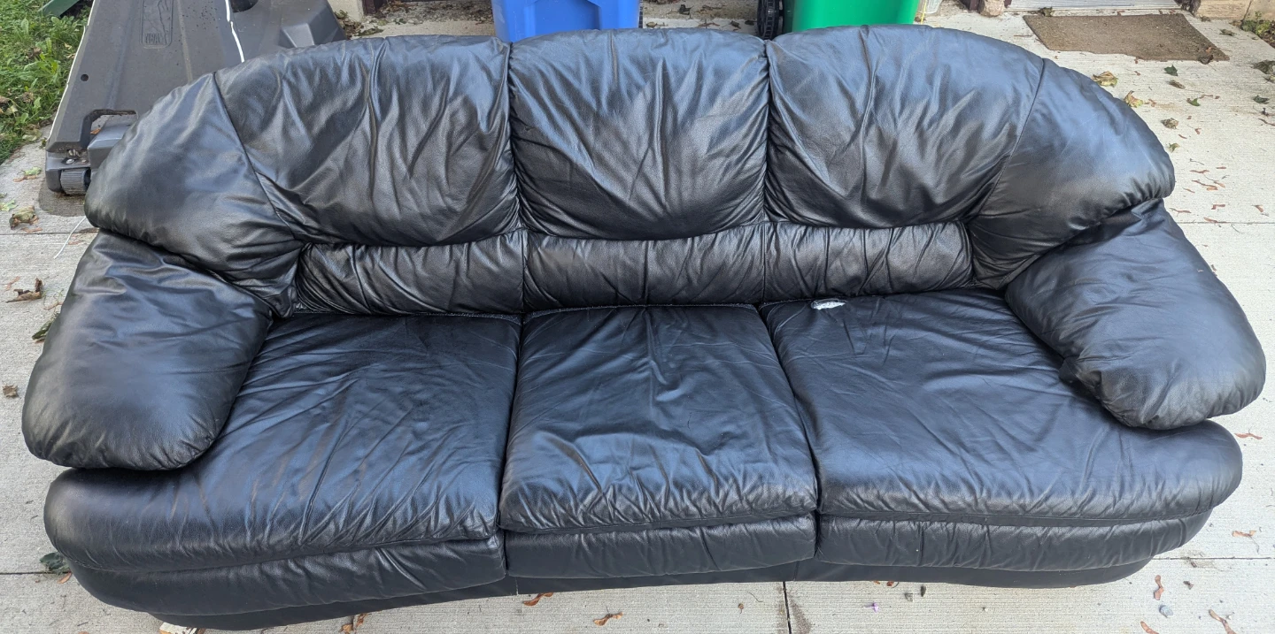 Free Leather Sofa