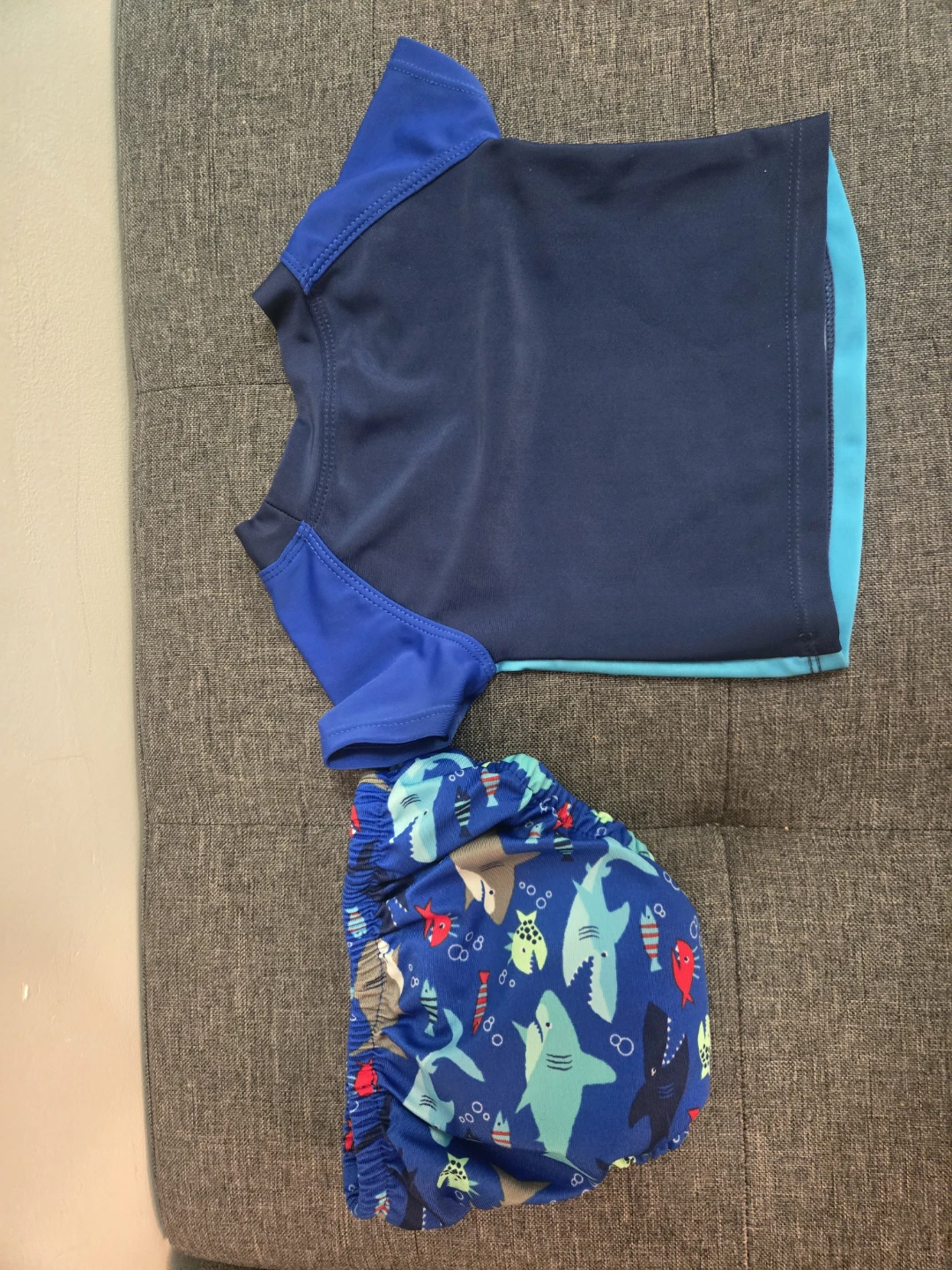 Kids Swimwear Bundle - Rash Guards & Swim Trunks - photo 5