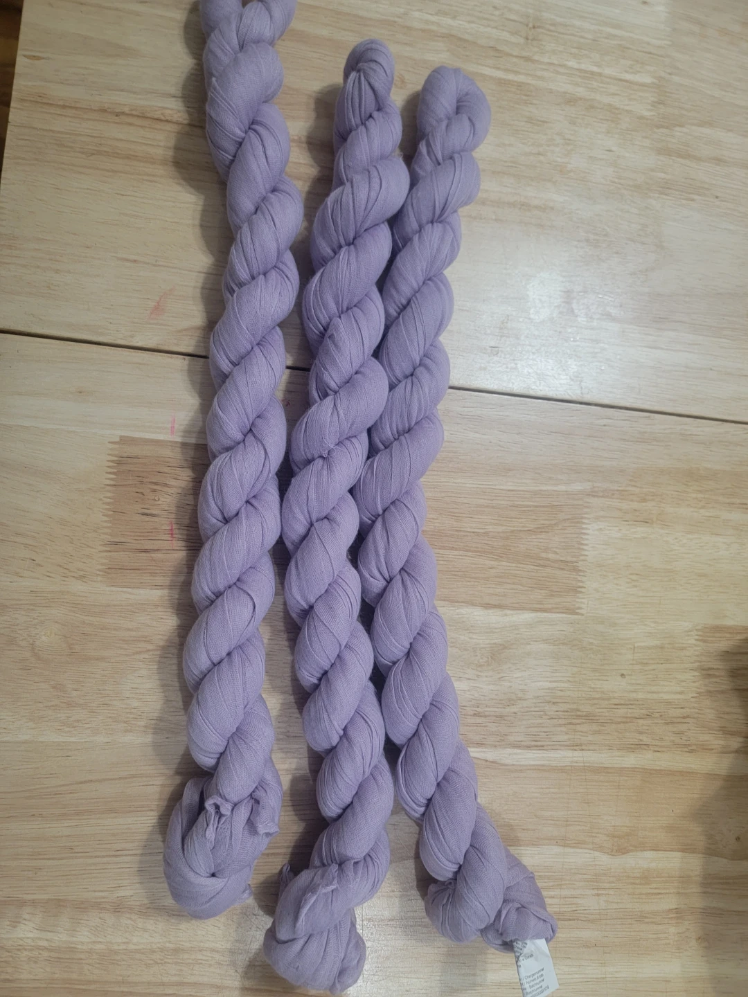 Lavender Purple Satin Chair Sashes