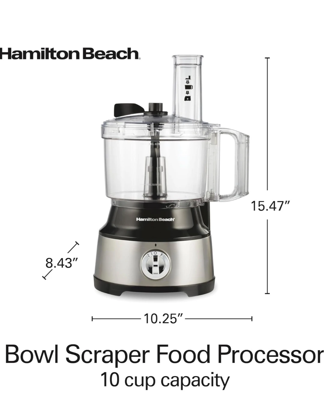 Hamilton Beach Bowl Scraper Food Processor - photo 4