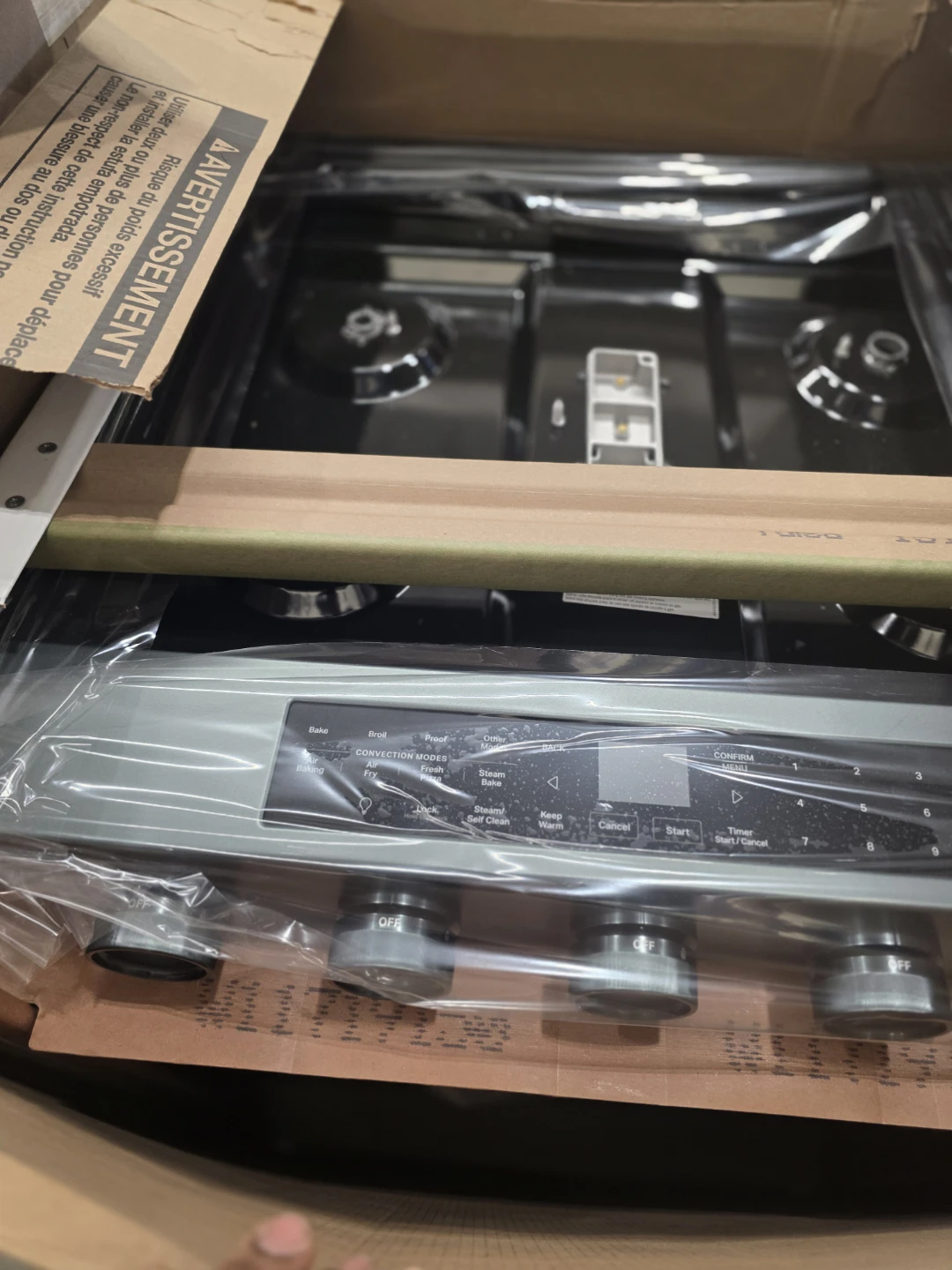 KitchenAid Range includes warranty