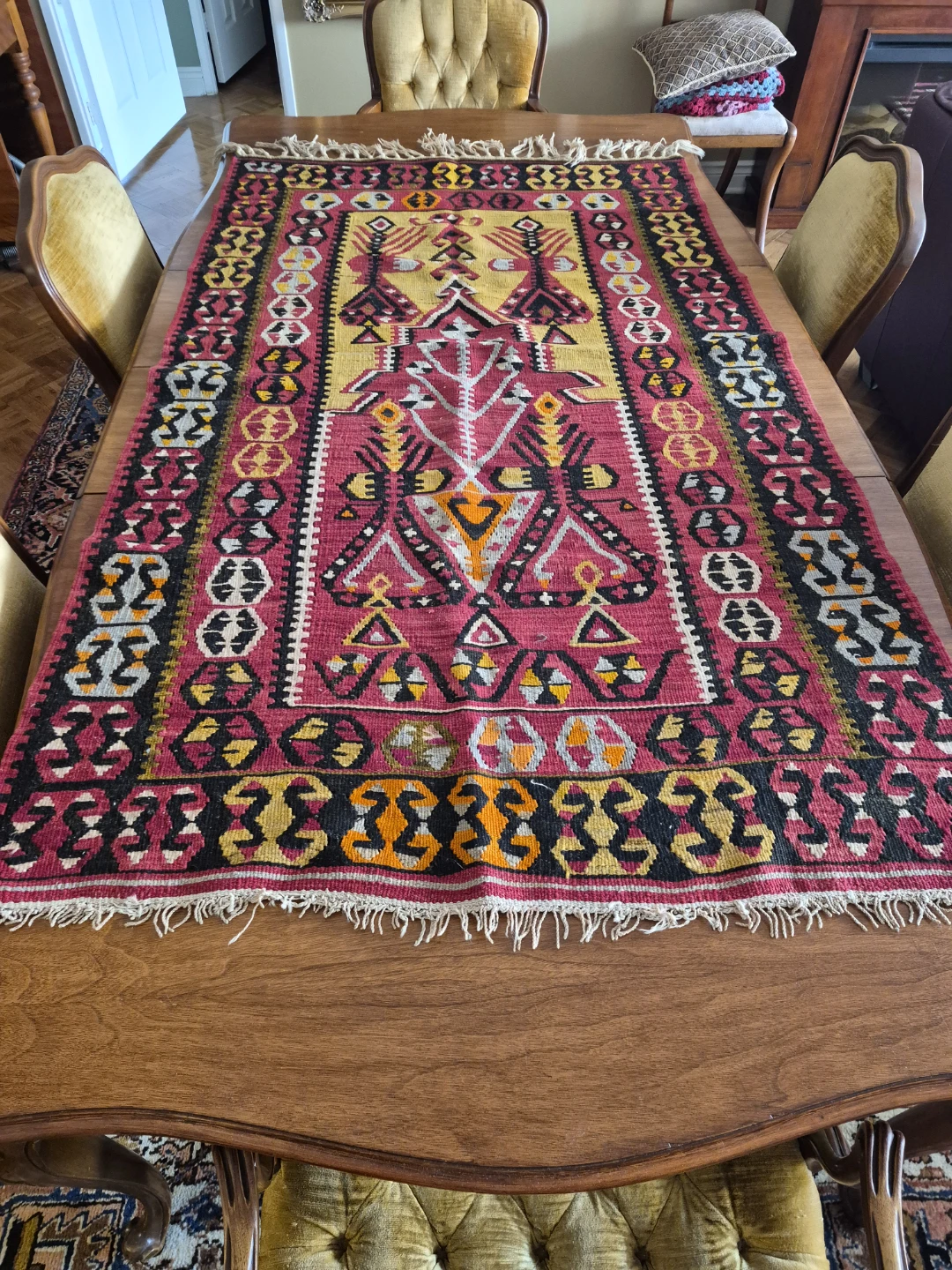 Handwoven Kilim Rug - photo 3