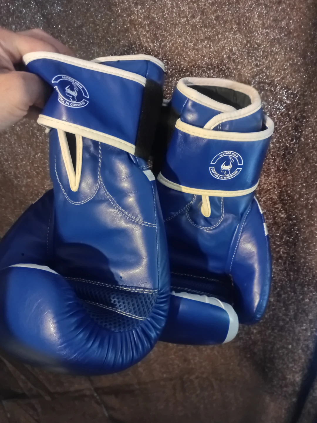Venum Blue Boxing Gloves 16oz - photo 4