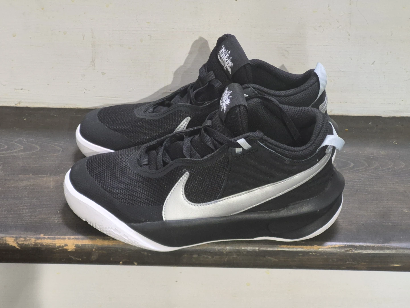 Nike Basketball Shoes Black/Silver - photo 5