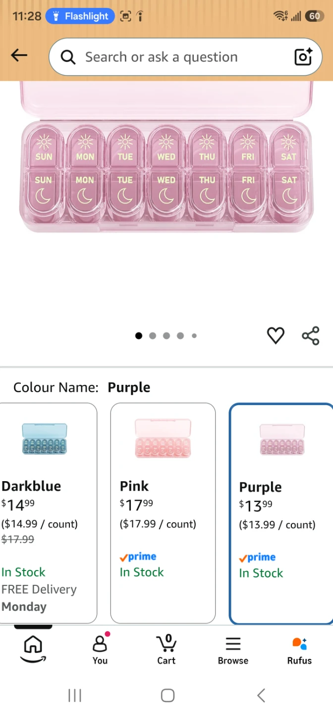 7-Day Pill Organizer - photo 3