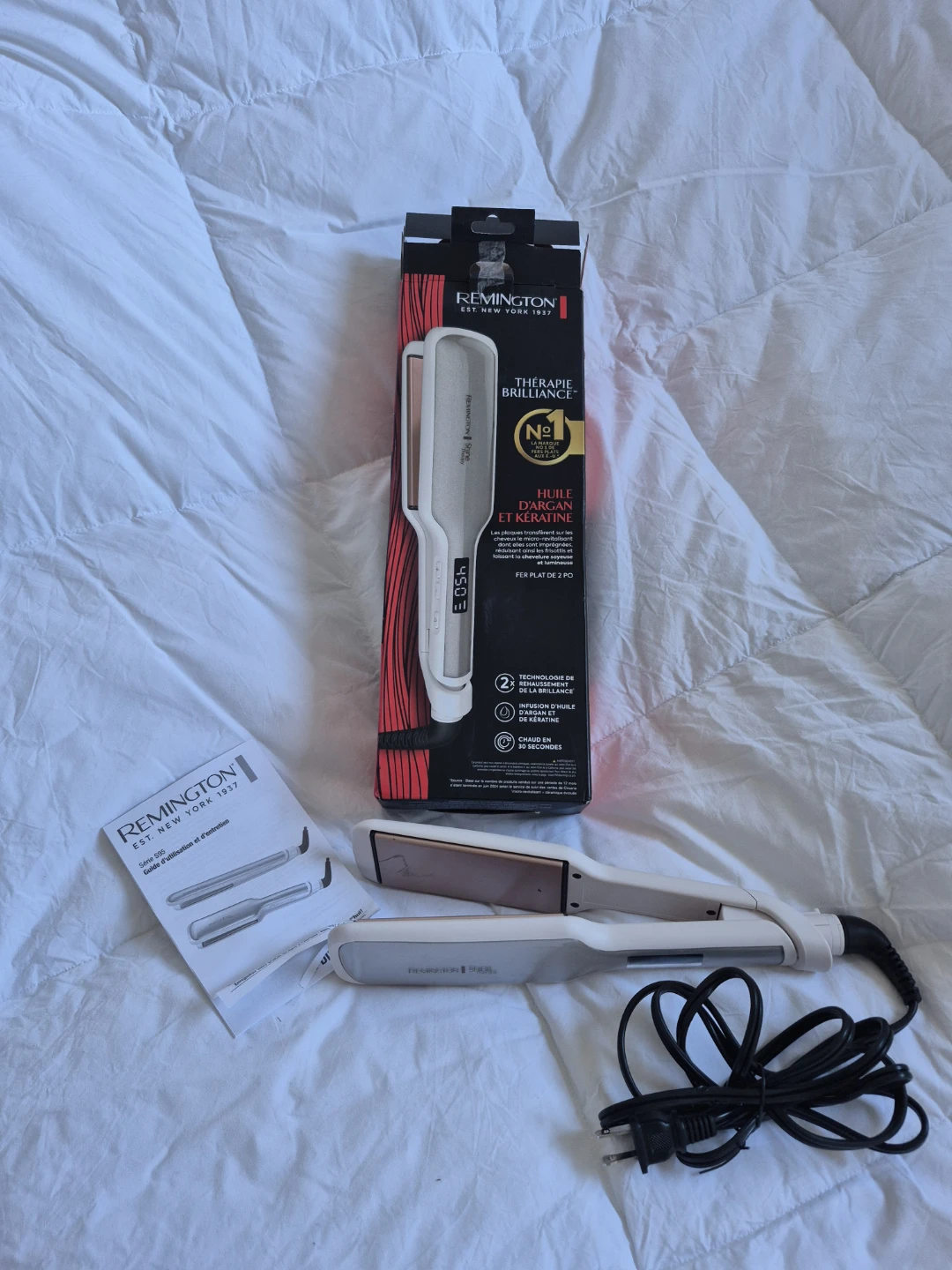 Remington Shine Therapy Straightener