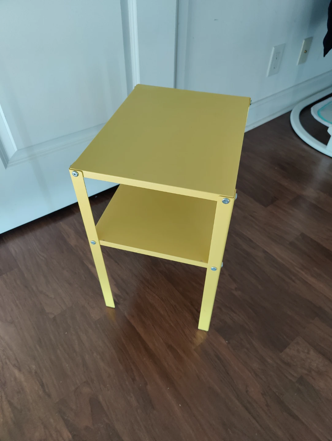 Yellow 2-Tier Side Table - photo 3