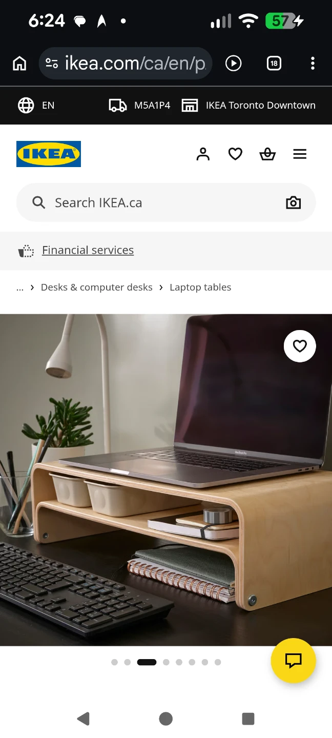 IKEA Vattenkar Laptop / Monitor Stand - photo 3