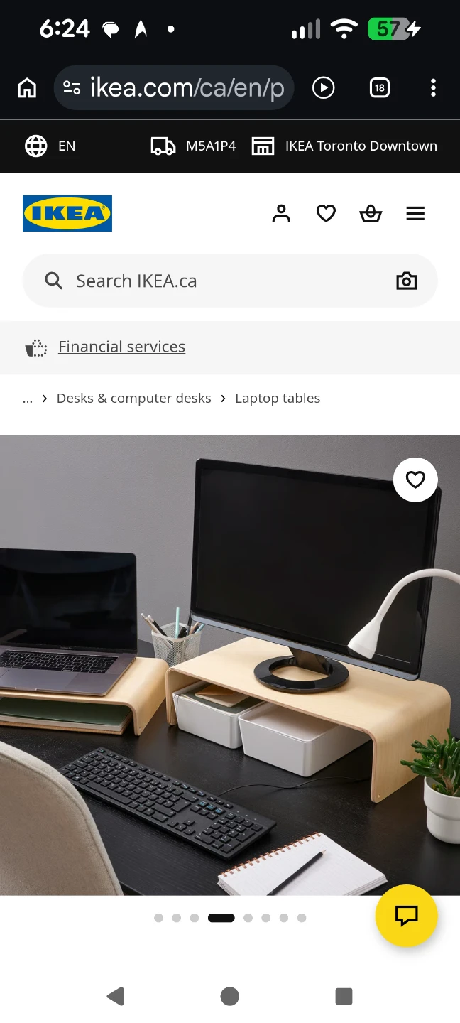 IKEA Vattenkar Laptop / Monitor Stand - photo 4