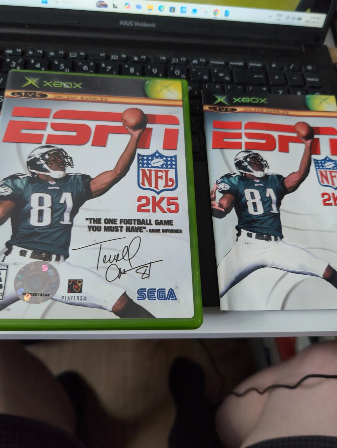 ESPN NFL 2K5 XBOX Video Game