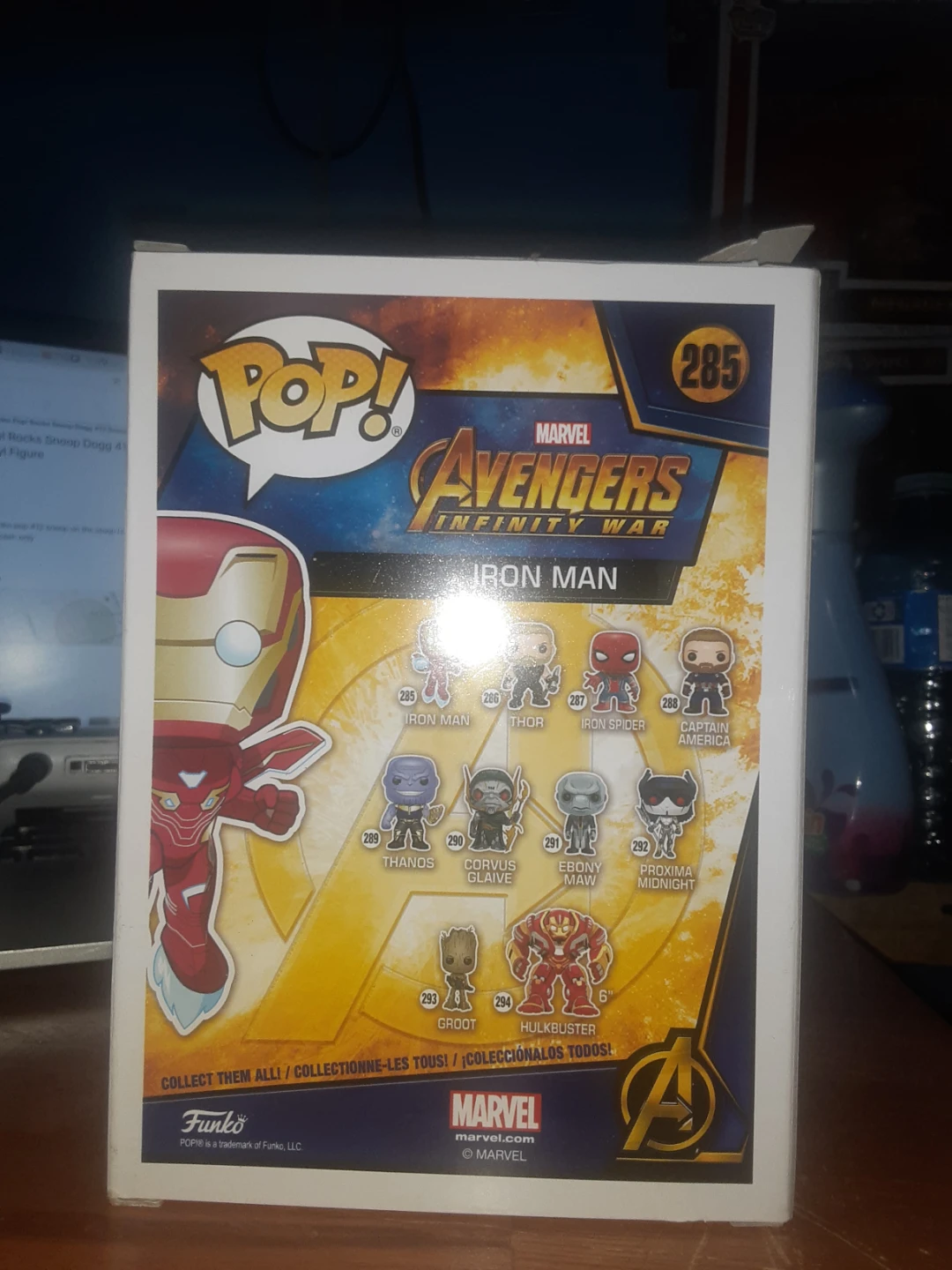 Funko Pop! Marvel Avengers Infinity War Iron Man #285 - photo 3