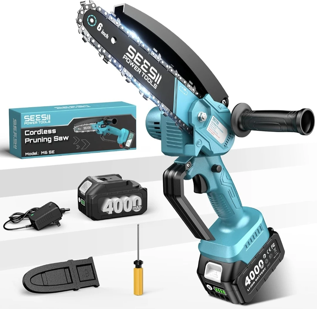SEESII Cordless Pruning Saw 6 Inch