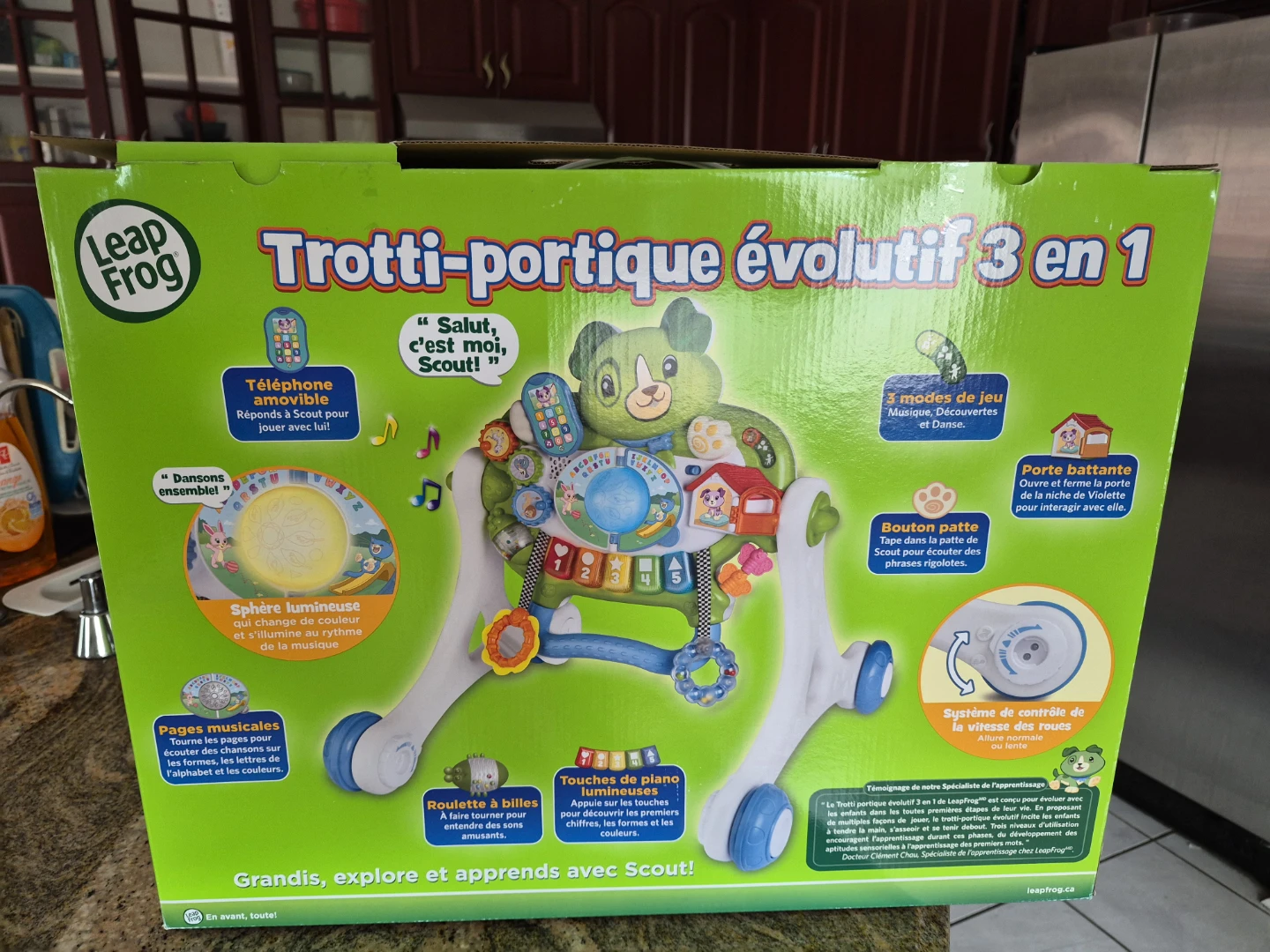 Leap Frog 3-in-1 Trotter Évolutif (5 Box) - photo 3