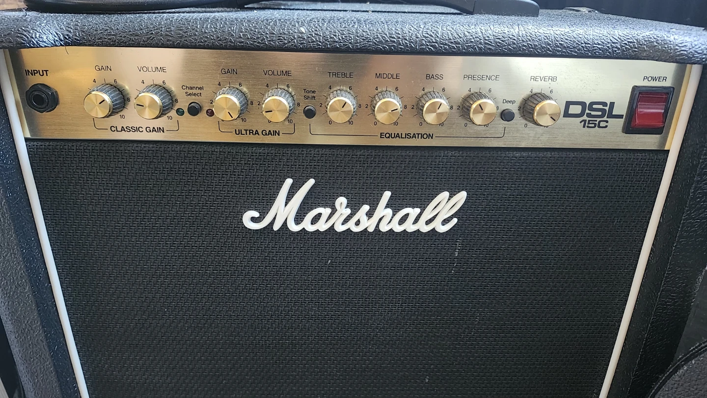 Marshall DSL15C tube combo amp - photo 2