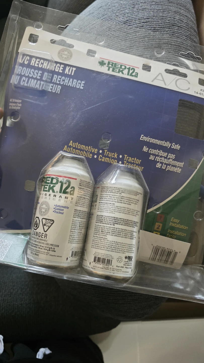 RED TEK 12a A/C Recharge Kit