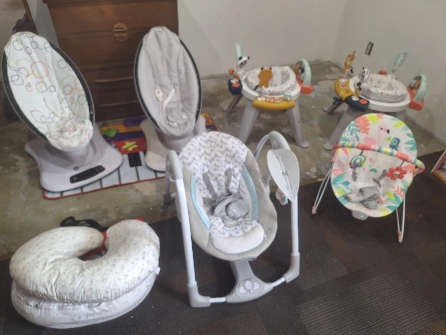 Baby Bouncer and Swing Set