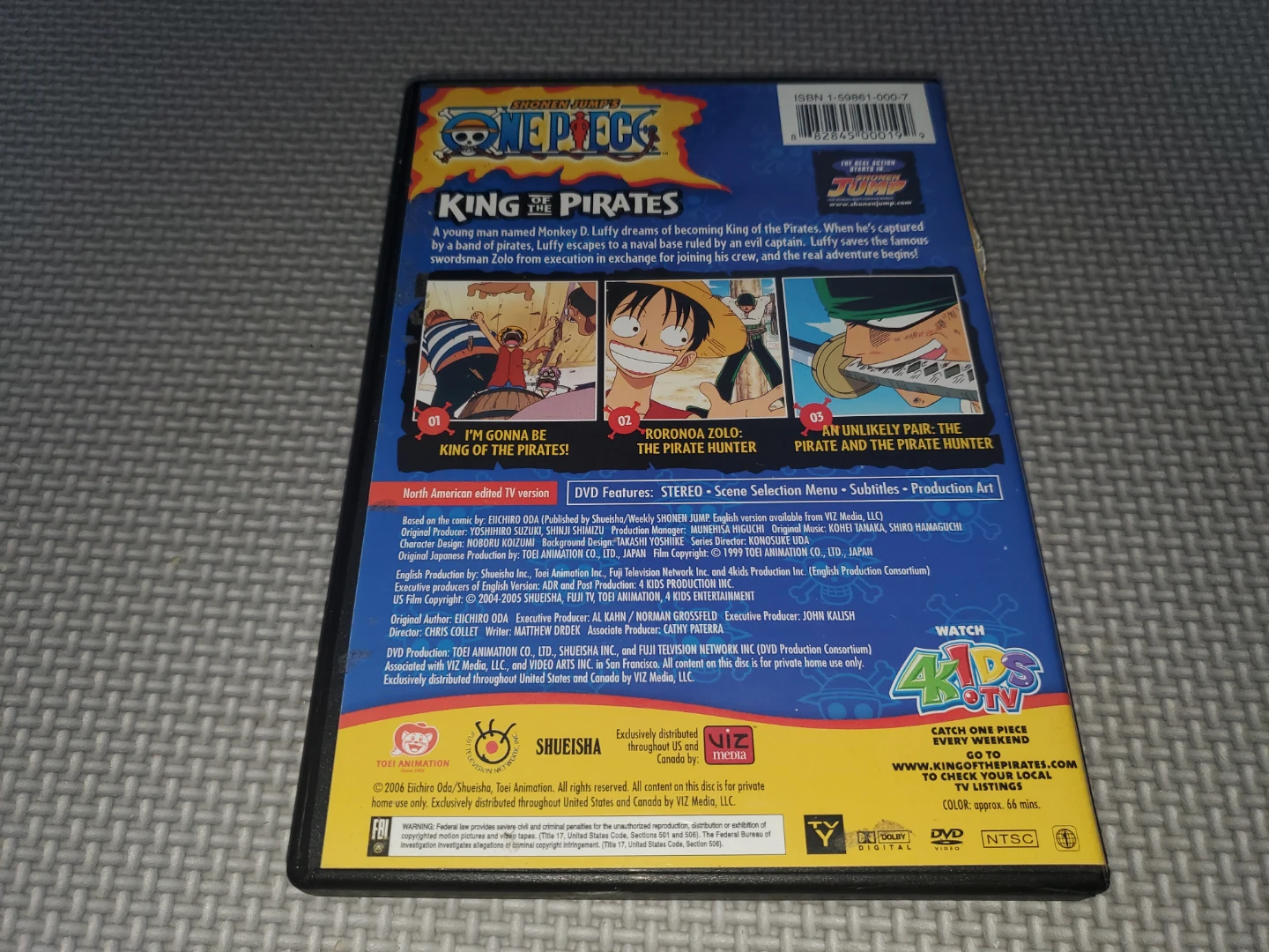 (DVD & Promo Card) One Piece: King of the Pirates Vol. 1 - photo 3