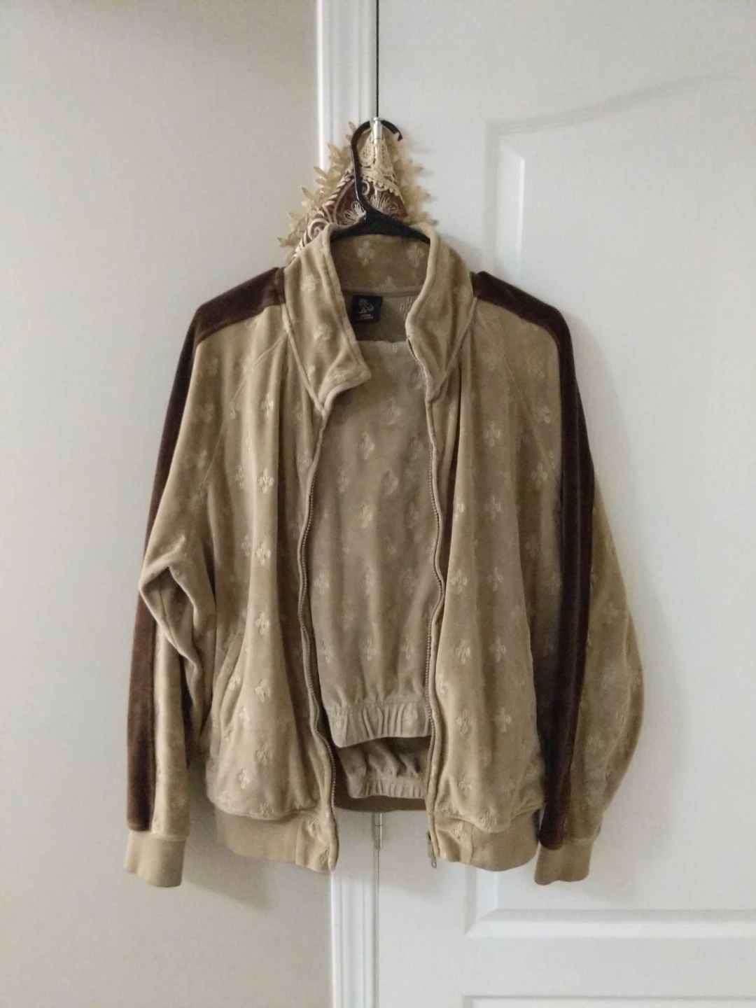 OVO Owl Velour Track Jacket - Medium