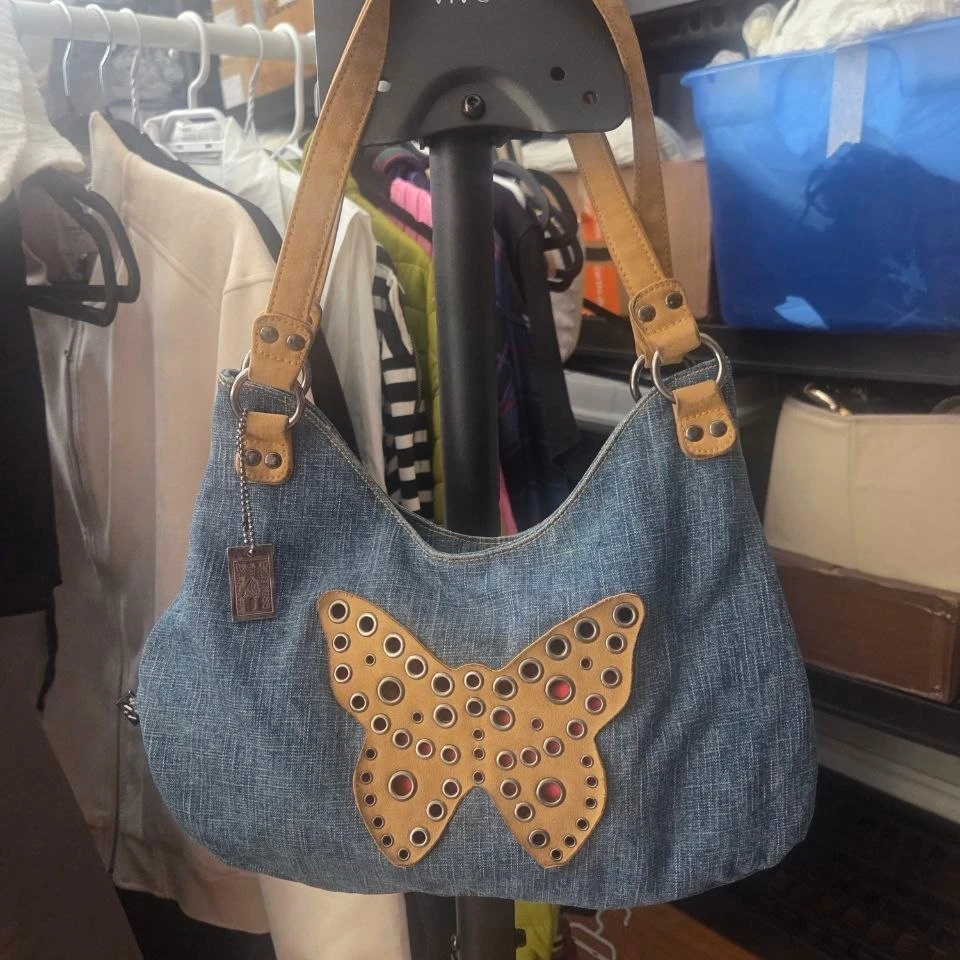 6 Y2K bag bundle:Fossil/guess/hotkiss/xoxo - photo 4