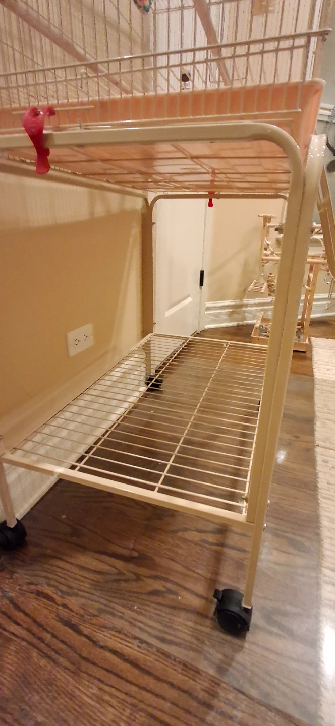 Bird cage + bird play ground - photo 4