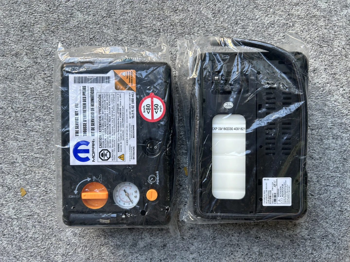 Mopar Tire Service Kit with Sealant & Inflator