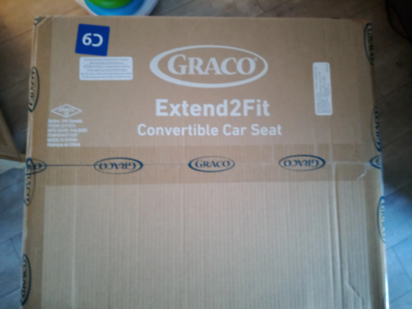 BNIB Graco Extend2Fit Convertible Car Seat - photo 4